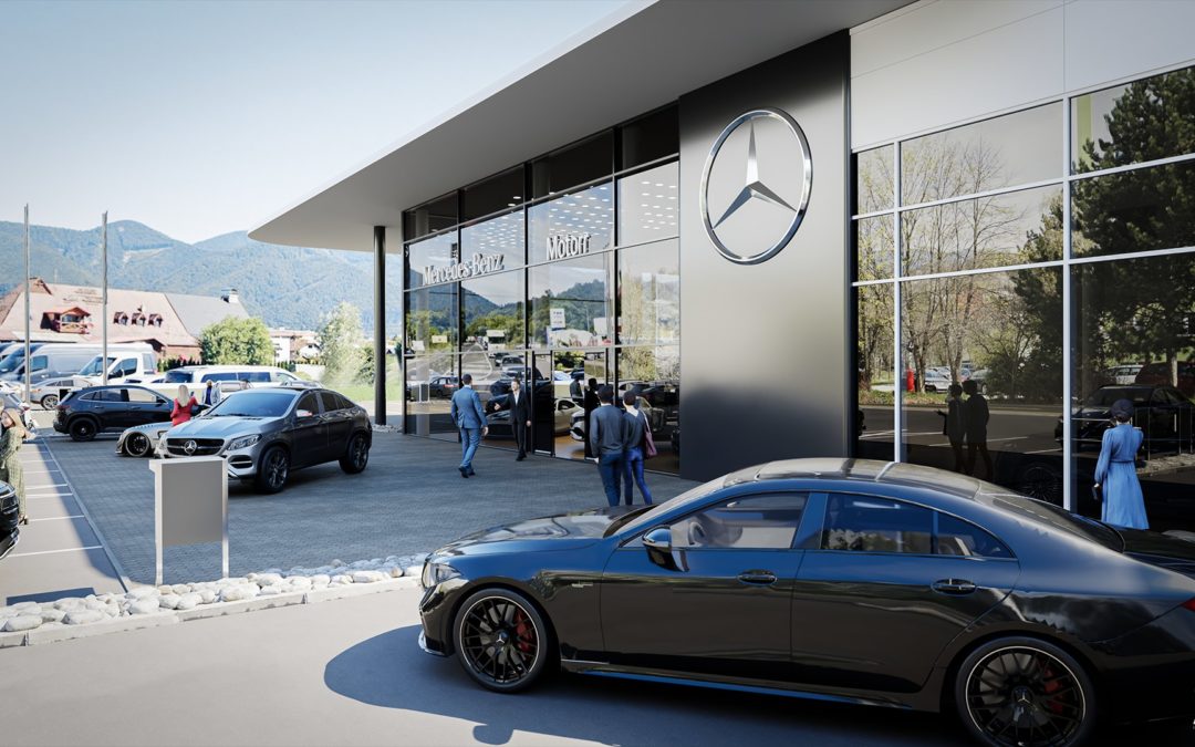 Mercedes-Benz showroom